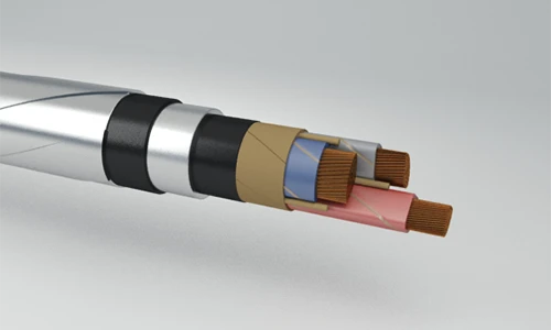 Power Cables with Aluminum Conductors and Lead Sheath Model