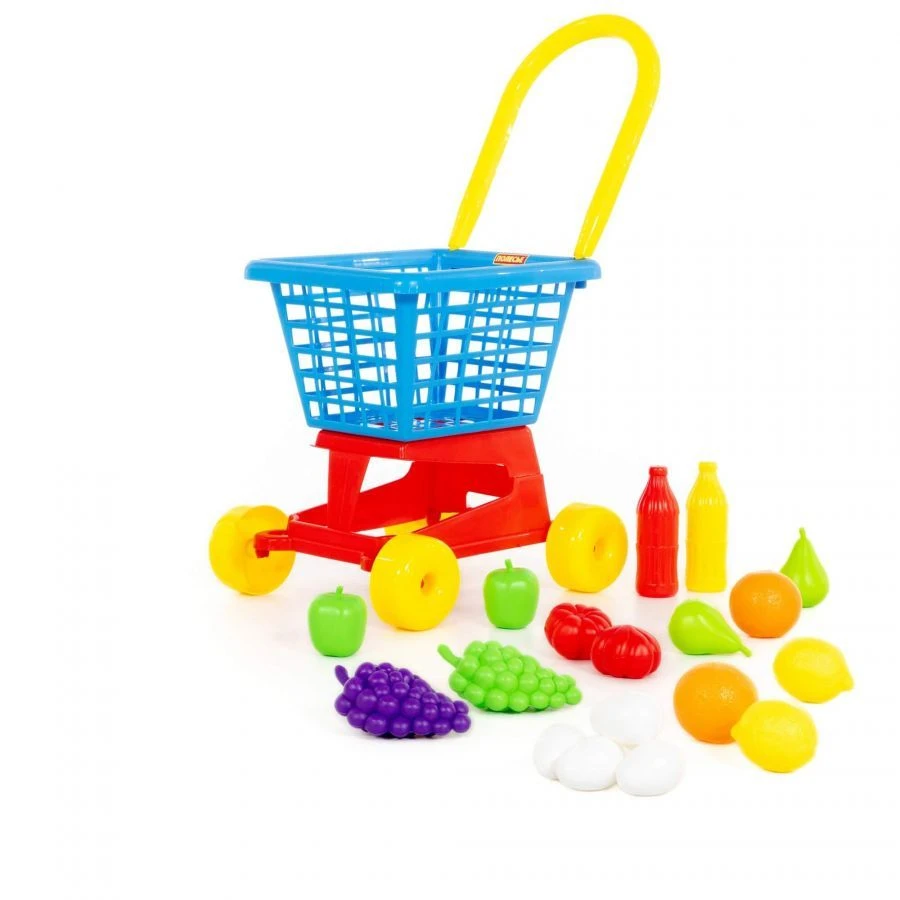 Universal "Supermarket" Cart No. 1 with Product Set, Code 42989