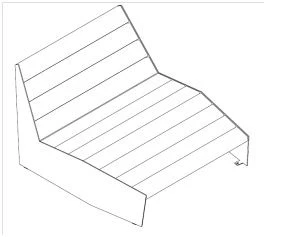Wooden Lounge Chair for Offices and Public Spaces, Model 2016