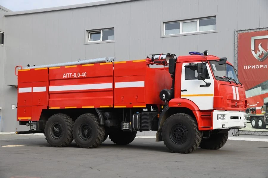 Powder Fire Truck 58819H on KAMAZ-43118-A5 Chassis