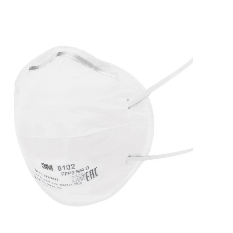 Filtering Half Mask for Aerosol Protection, Brand "ZM", Model 8102 FFP2 NR D