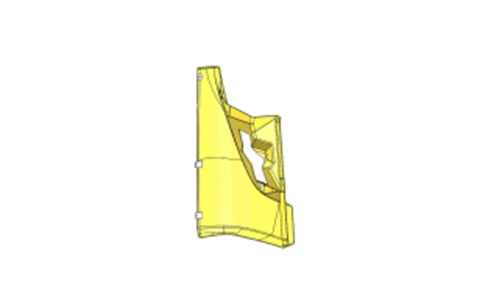 Left Corner Cladding Assembly for Vehicles 5299-401-5302530-10