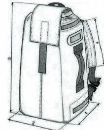 Camouflage Green Duffel Bag "Moss