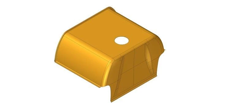 Rear Arch Trim for Electric Bus Interior 6274-5107057