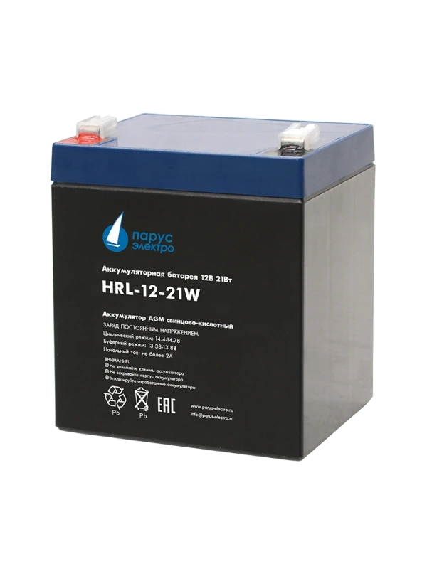 High-Discharge Lead-Acid Battery HRL-12-21W