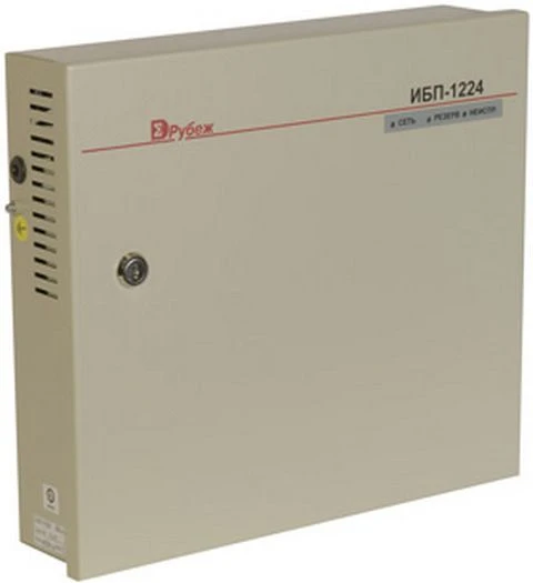 Backup Power Supply for Security Systems IBP-1224 Version 1