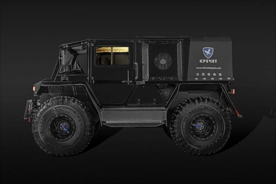Low-Pressure Tire All-Terrain Vehicle "Krechet Z220-31