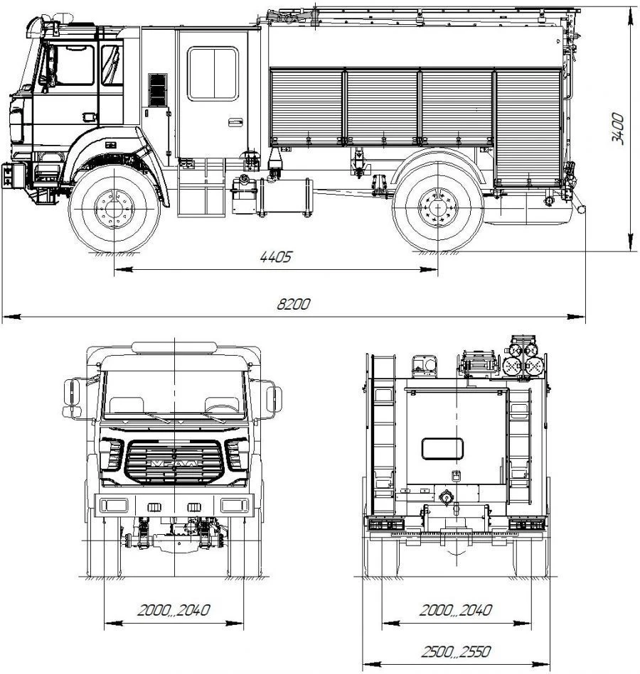 消防泡沫车 APT 3.0