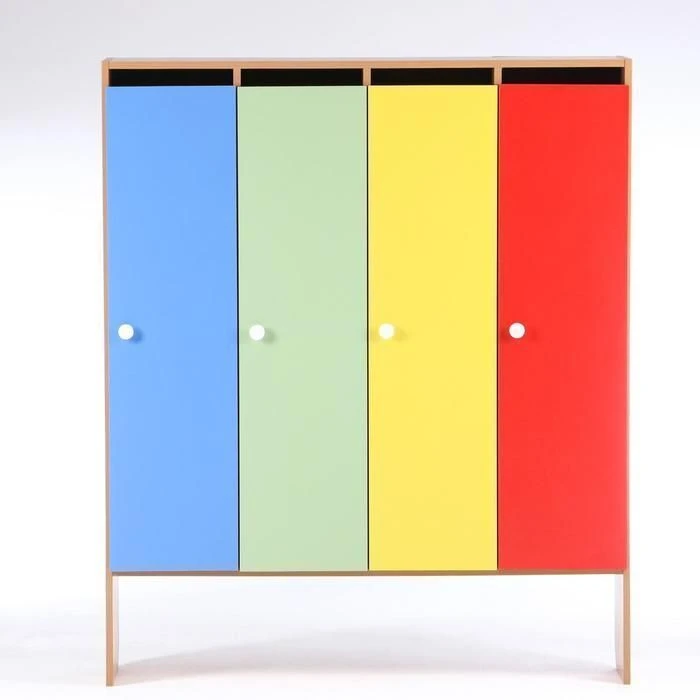 Children's Changing Cabin for Preschool Facilities "Edelwood