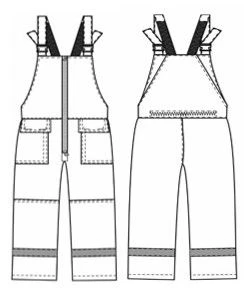 Women's Cold-Weather Overalls for Thermal Protection