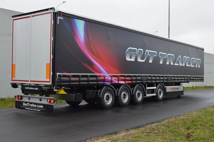 Tent Platform Semi-Trailer Four-Axle FSA-544T