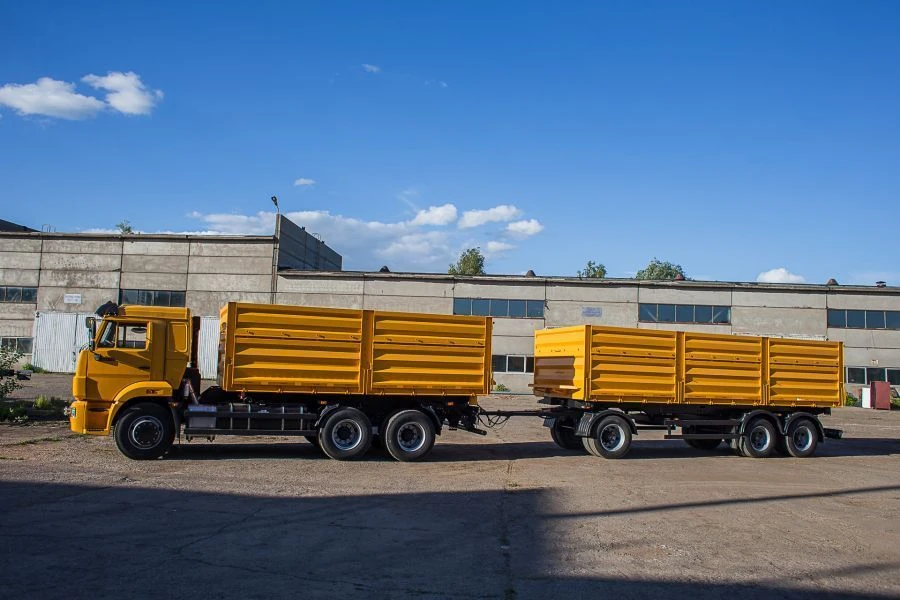 Special Cargo Trailer for Grain Transport - Model 4589PD