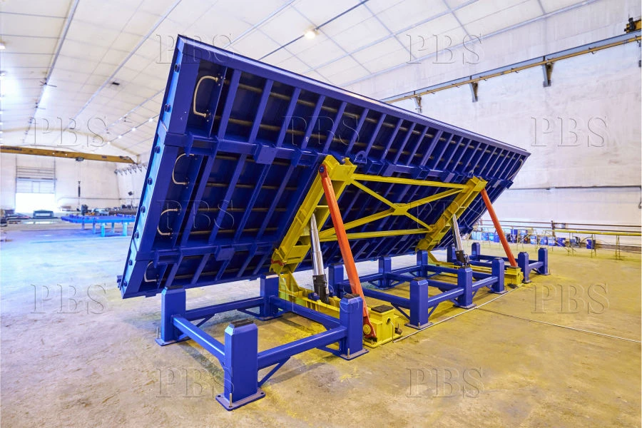 Rotary Table for Manufacturing Reinforced Concrete Products, PBS Brand