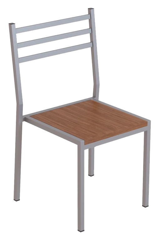 Solid Welded Frame Chair with Upholstery - SM 047.0 ALICANTE