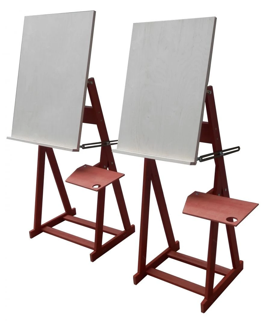 Ergonomic Wooden Easel for Drawing and Painting