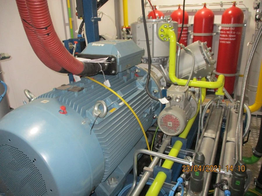 Natural Gas Compression Unit (Compression Block)