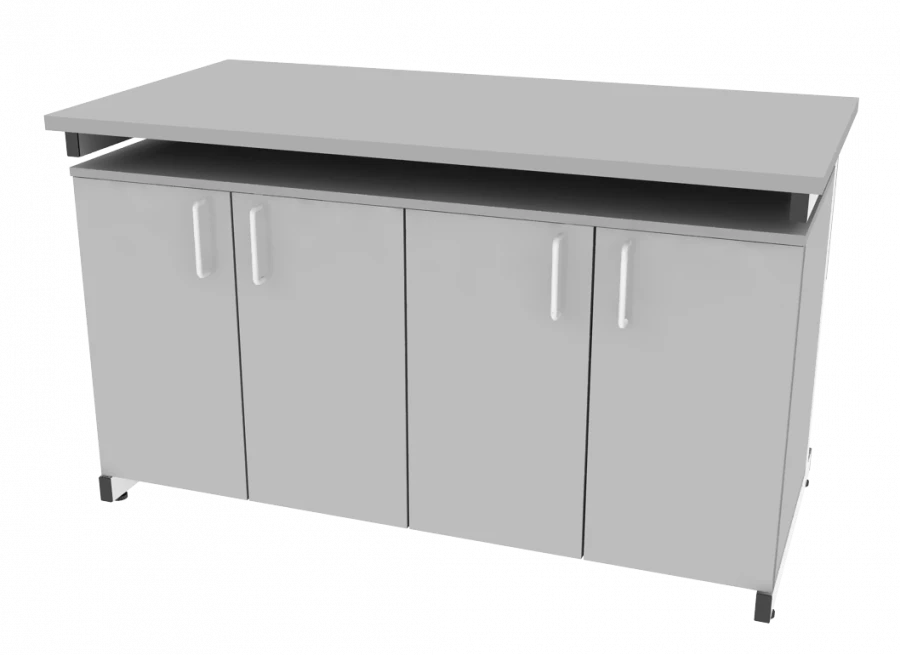 Laboratory Table with Cabinet 1300x650x760mm