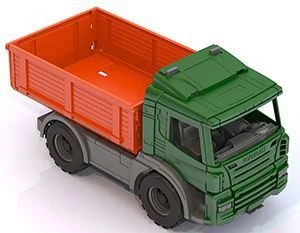Detailed Functional Toy City Service Truck