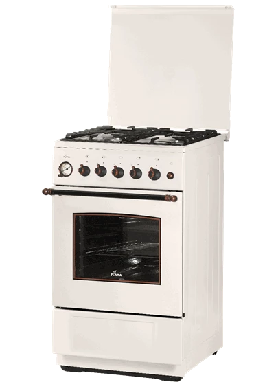 4-Burner Gas Stove FLAMA VG 2421 with Retro Design