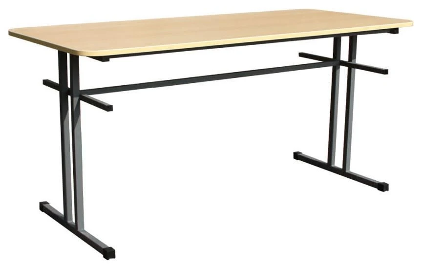 Dining Table with LDF Top and Metal Frame