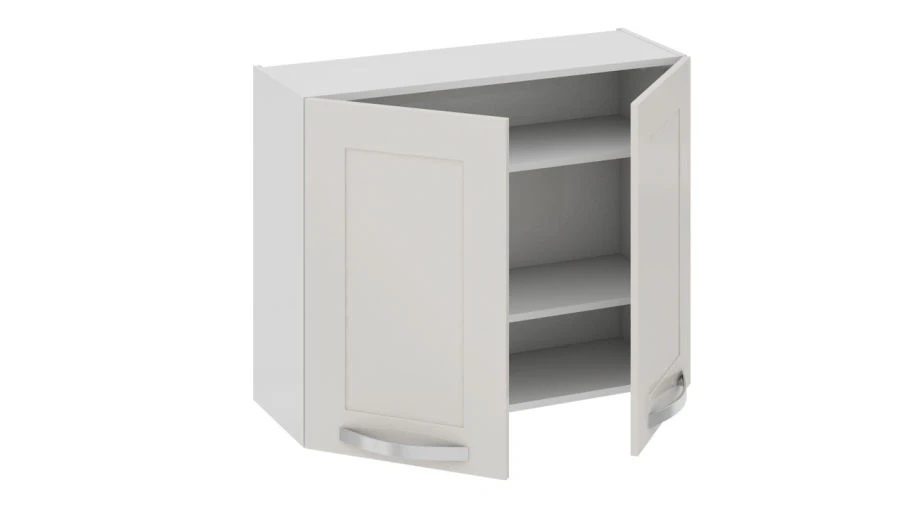 Wall-Mounted Kitchen Cabinet for Dish Storage