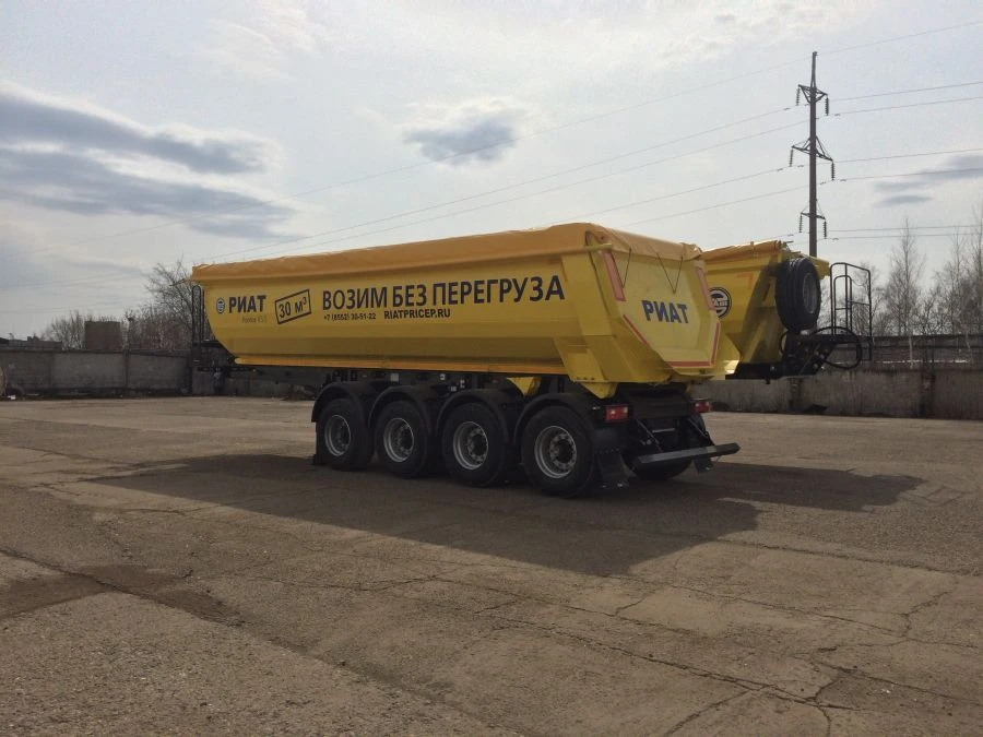 Half-Pipe Dump Semi-Trailer Model 924940-130