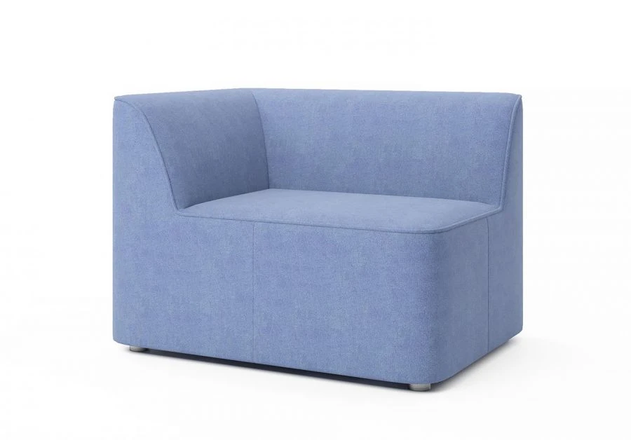 Corner Sofa L8-1DL for Home and Public Spaces