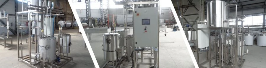 Plate and Tube Pasteurization-Cooling Units Type POU and Modifications