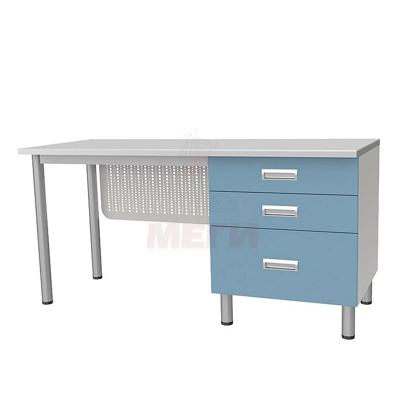 Laboratory Workbench with Three Drawers SL-05-MSK (SL-05-109)
