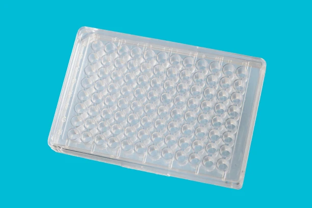 Disposable Polymer Immunological Plate 96 Wells, Flat Bottom (No Lid) Model: M-011