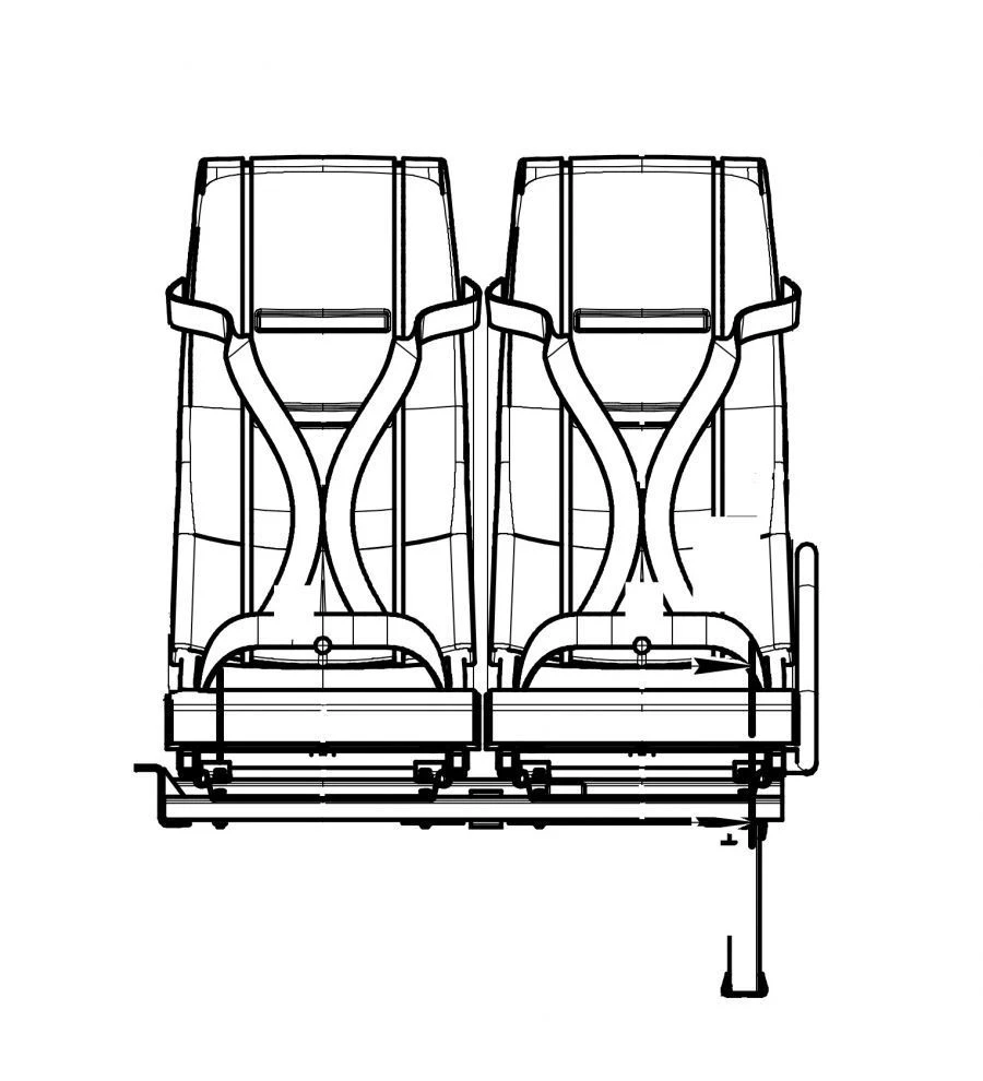 Passenger Seat DС15.6840.014-210