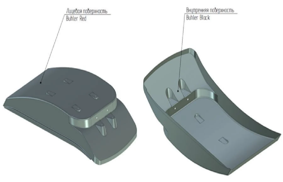 Right Wing for RSM 3000 Tractor - EP 3000.84.00.004