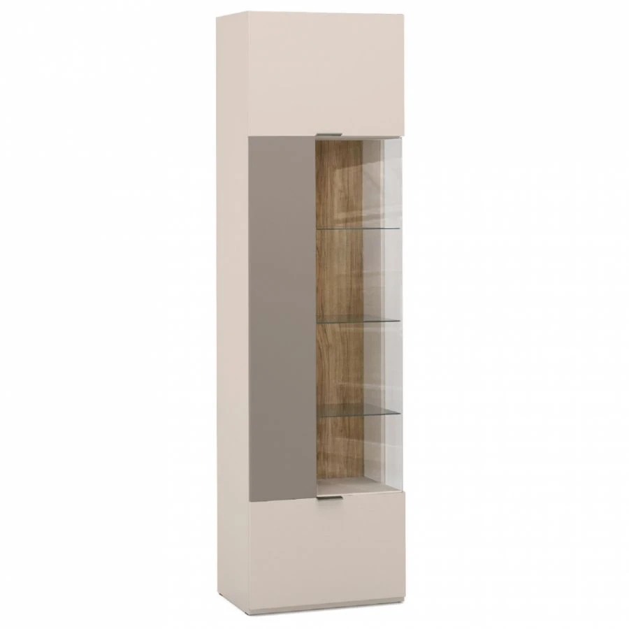 SOHO FGE-02.DS/DV Right Showcase Cabinet 2134 (Mokko)