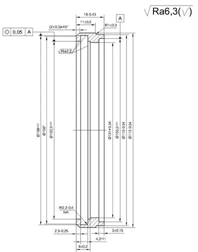Flange for Structural Groups 7600-7690