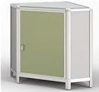 Compact Corner Desk PG-LA TU for Efficient Space Utilization