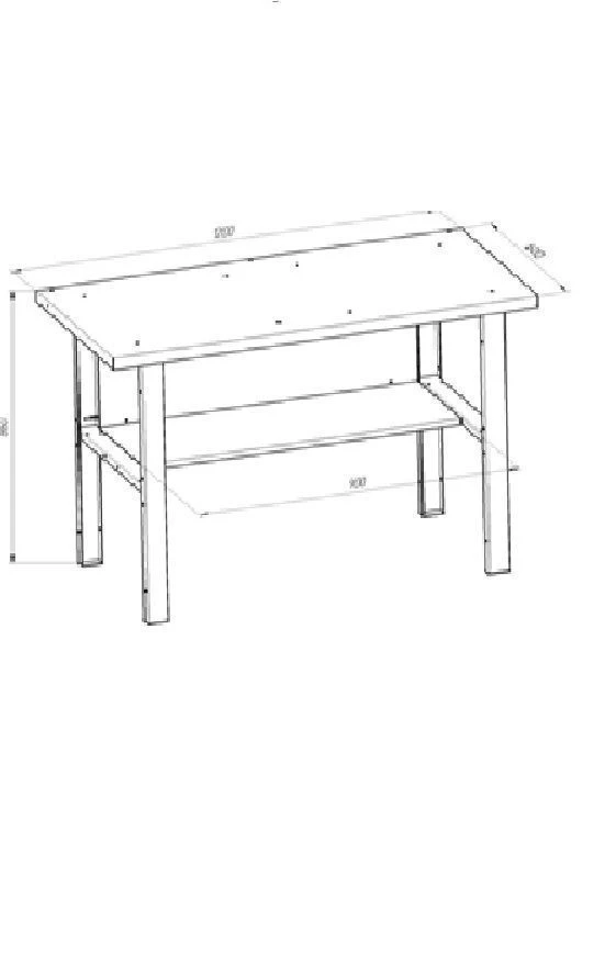 Reliable Modular Workbench ITP-1-Pm-2 O for Assembly and Repair