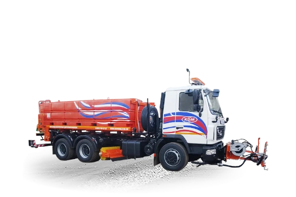 Combined Road Machine ED 244B on MAZ 6312C3 Chassis