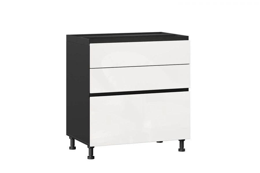 Luxurious Kitchen Cabinet Front with 3 Drawers 800mm - Sherwood LD.281150.000