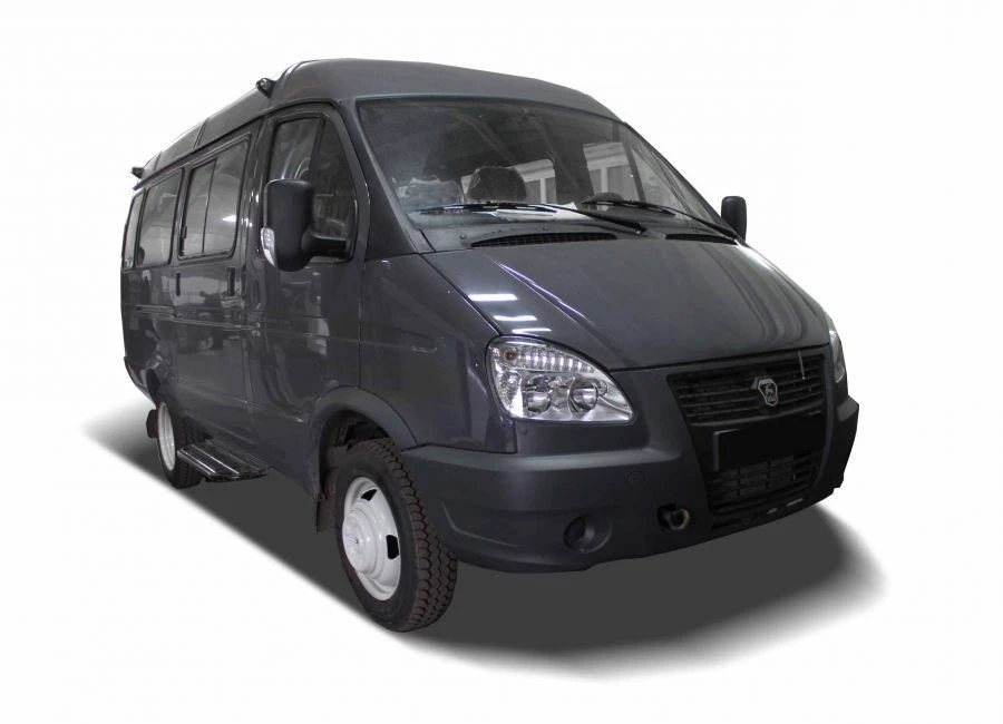 Passenger Transport Vehicles with Gasoline Engine, Type 22434A, Mod. 224340, 224341, 224342 on GAZ Chassis, Mod. 221717