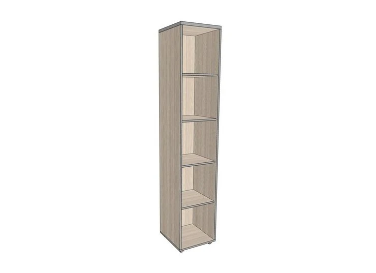 High Narrow Open Shelf Unit 406*402*1980 mm AsSUO-3
