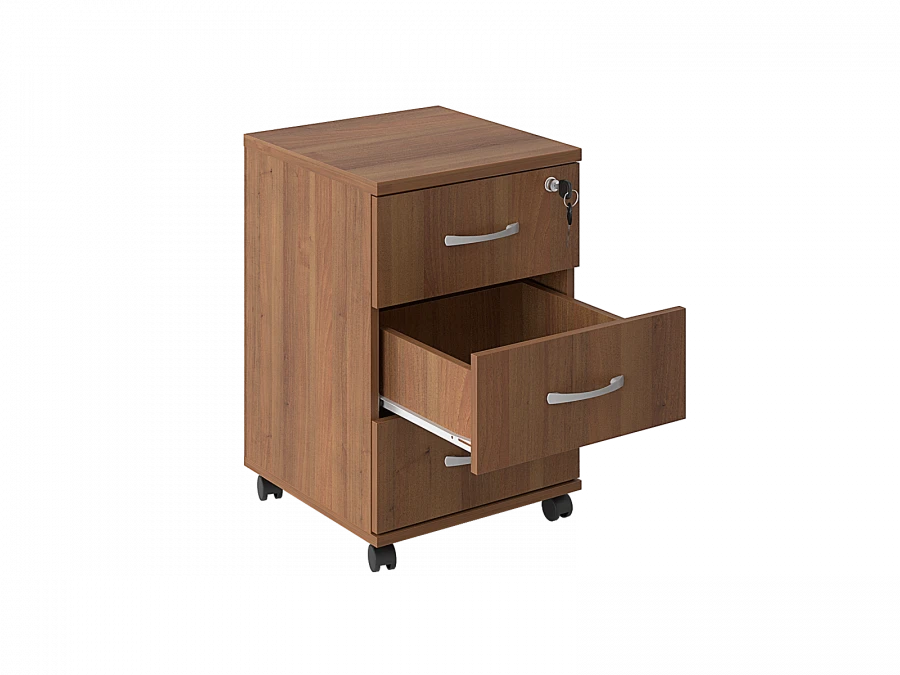Rolling Storage Cabinet with 3 Drawers