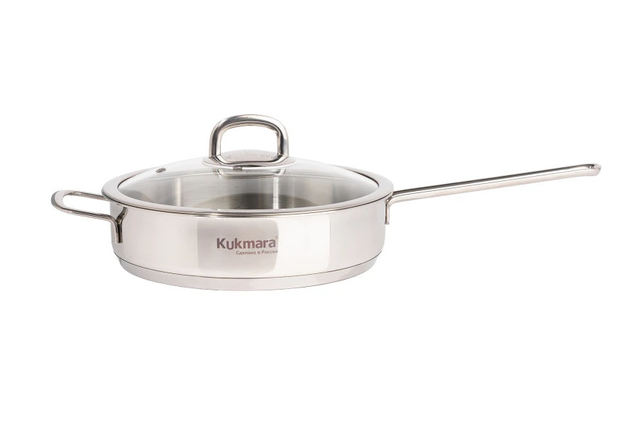Kukmara SAFIA Line Frying Pan with Glass Lid