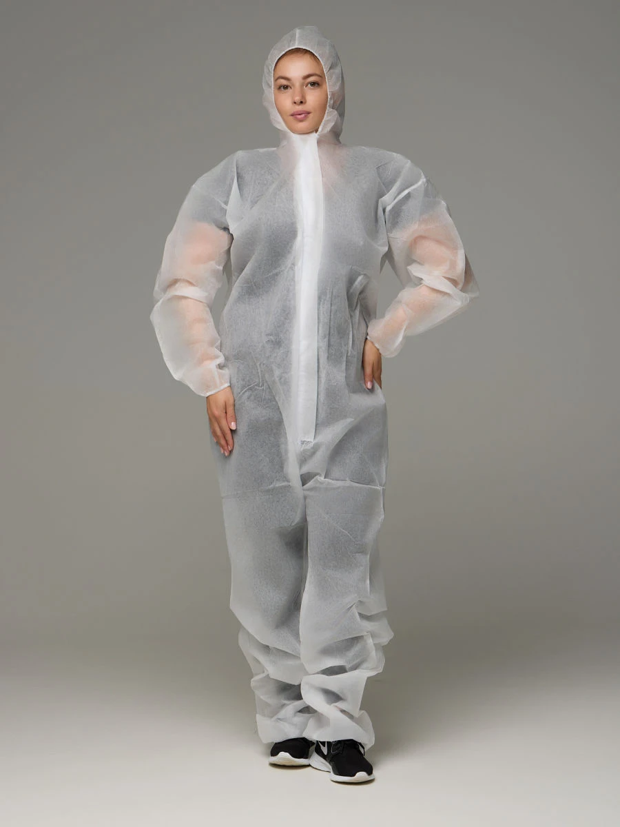 Non-Sterile Disposable Coverall for Medical Personnel