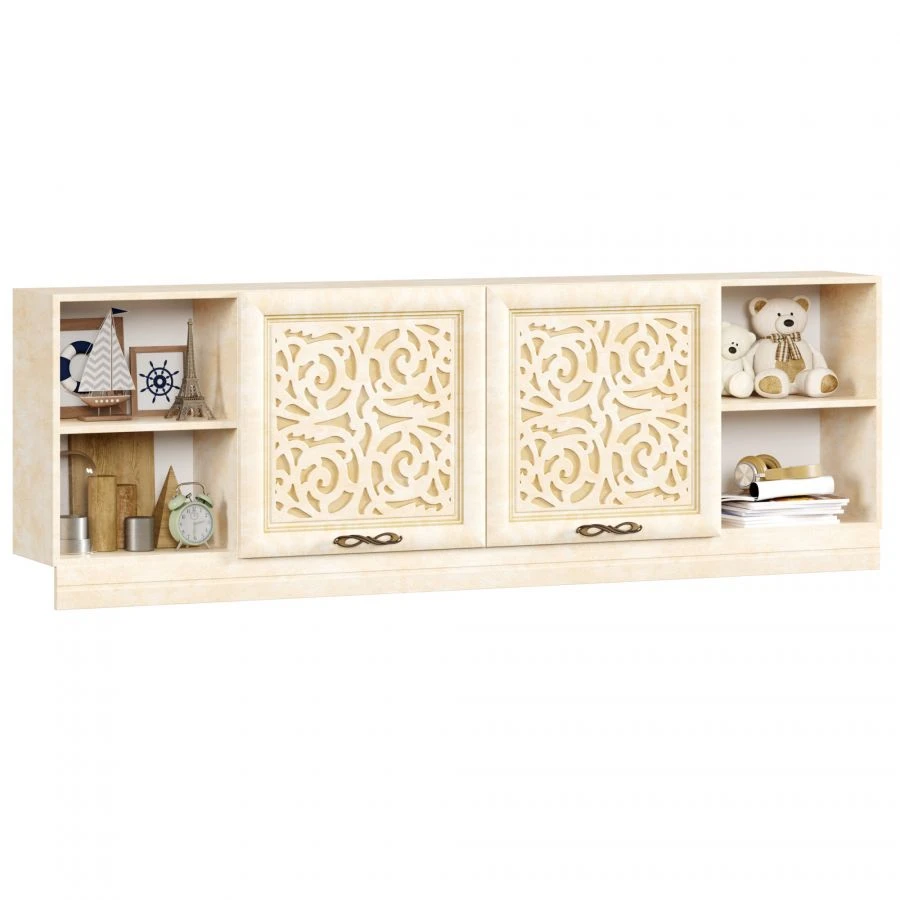 Alexandria LD.510100.000 Wall-Mounted Section (Lento/Rustica Leather)