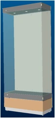 Display Case 1000x450x2230 for Retail Use