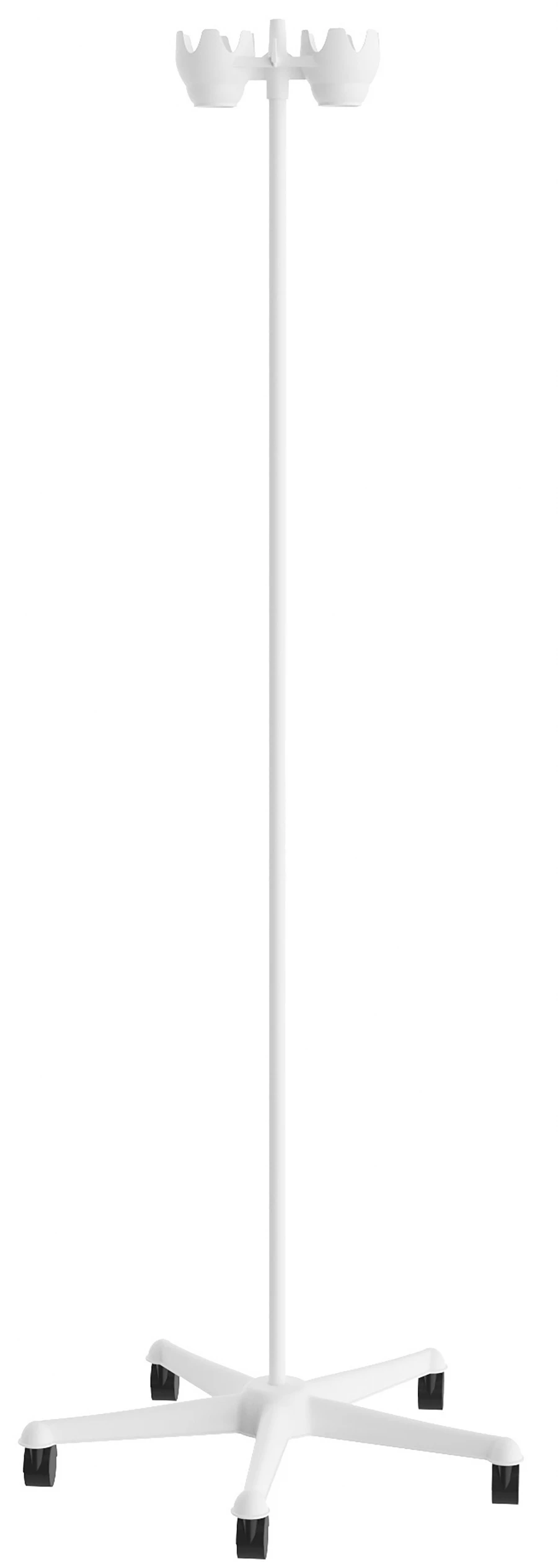 Medical IV Stand with Plastic Base and Holder, Model MSK-318M