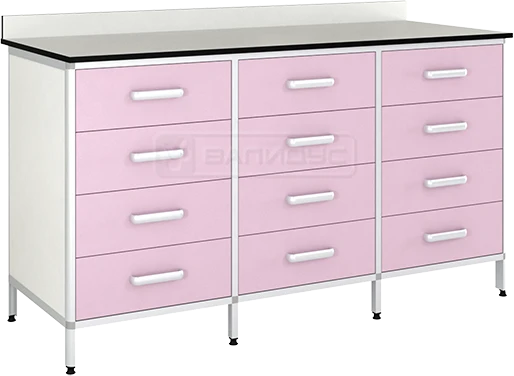 Stationary Cabinet TБ-12КН with 12 Drawers