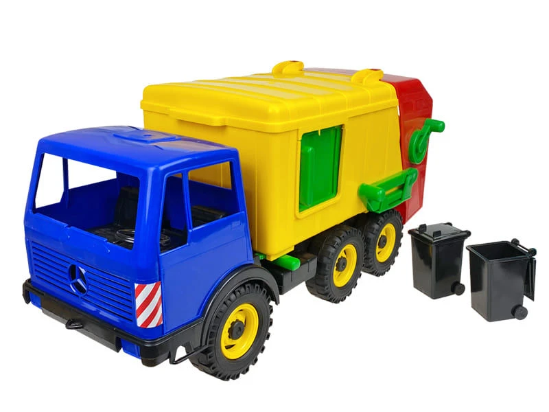 Bright Multifunctional 3-Axle Garbage Truck (45 cm)
