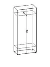 Spacious Wardrobe Cabinet for Clothes - Modern Design