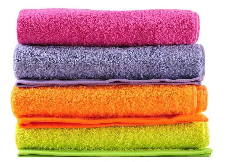 Soft Cotton Terry Towel - 100% Cotton, Various Colors and Sizes
